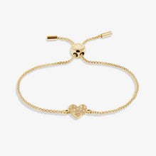 Load image into Gallery viewer, Mini Charms Pavé Heart Bracelet
