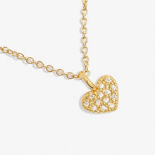Load image into Gallery viewer, Mini Charms Pavé Heart Necklace
