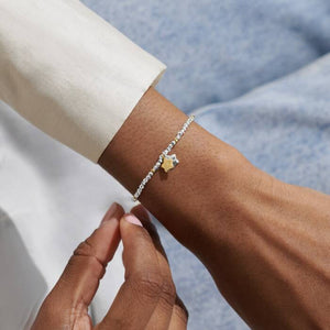 Mini Charms Stars Bracelet In Gold-Tone And Silver Plating