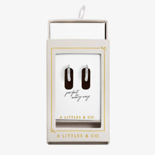 Load image into Gallery viewer, Moments To Shine 'Be You' Hoop Earrings In Silver Plating
