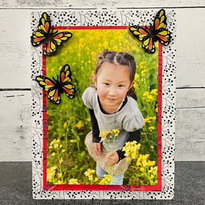 Monarch Butterfly Magnet, Magnetic Decor