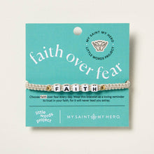 Load image into Gallery viewer, My Saint My Hero Little Words Project and My Saint My Hero Faith Bracelet
