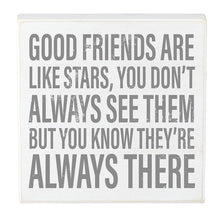 Load image into Gallery viewer, Good Friends Are Like Stars... Box Frame
