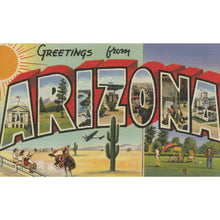 Load image into Gallery viewer, Notecard -  Greetings from Arizona
