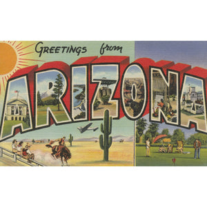 Notecard -  Greetings from Arizona