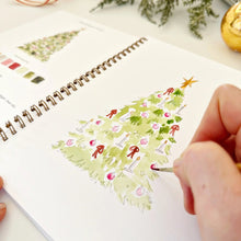 Load image into Gallery viewer, Nutcracker Watercolor Workbook and Watercolor Paint Set
