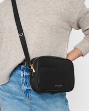 Load image into Gallery viewer, Nylon-Luxe Crossbody Bag - Black
