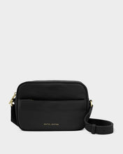 Load image into Gallery viewer, Nylon-Luxe Crossbody Bag - Black
