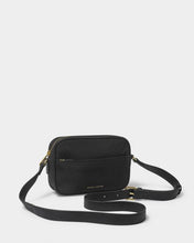 Load image into Gallery viewer, Nylon-Luxe Crossbody Bag - Black

