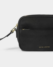 Load image into Gallery viewer, Nylon-Luxe Crossbody Bag - Black
