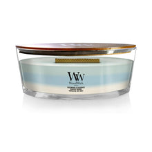 Load image into Gallery viewer, Oceanic Trilogy Ellipse WoodWick Candle
