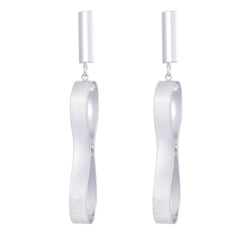 Open Eight Post Earrings