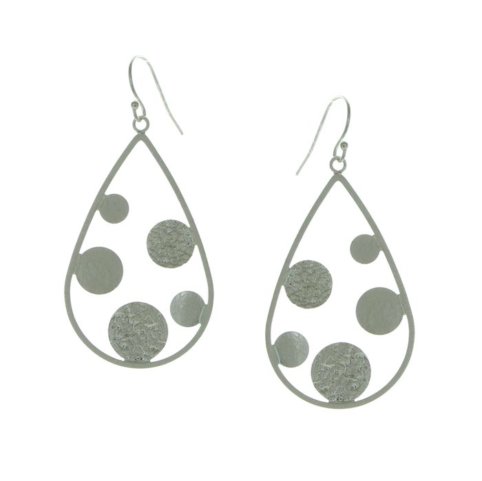 Open Teardrop Earrings