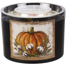 Load image into Gallery viewer, Orange Pumpkin Candle Jar Candle - Pumpkin Spice Scent
