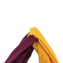 Load image into Gallery viewer, Knotted Headband - Burgundy/yellow gold
