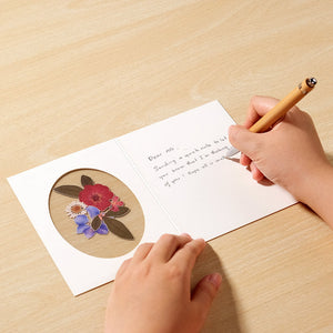 Petal Pressed™ Blank Notecard - Vibrant Wildflower - Assorted