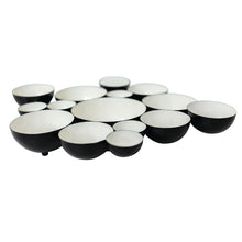 Load image into Gallery viewer, PREORDER - Black and White Bubble Bowl
