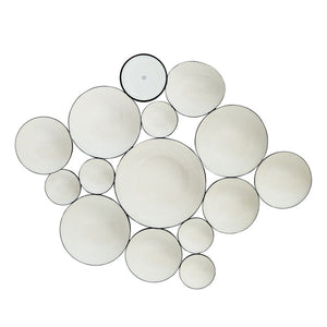 PREORDER - Black and White Bubble Bowl
