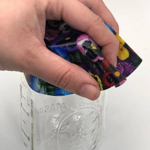 Pansies Silicone Jar Opener