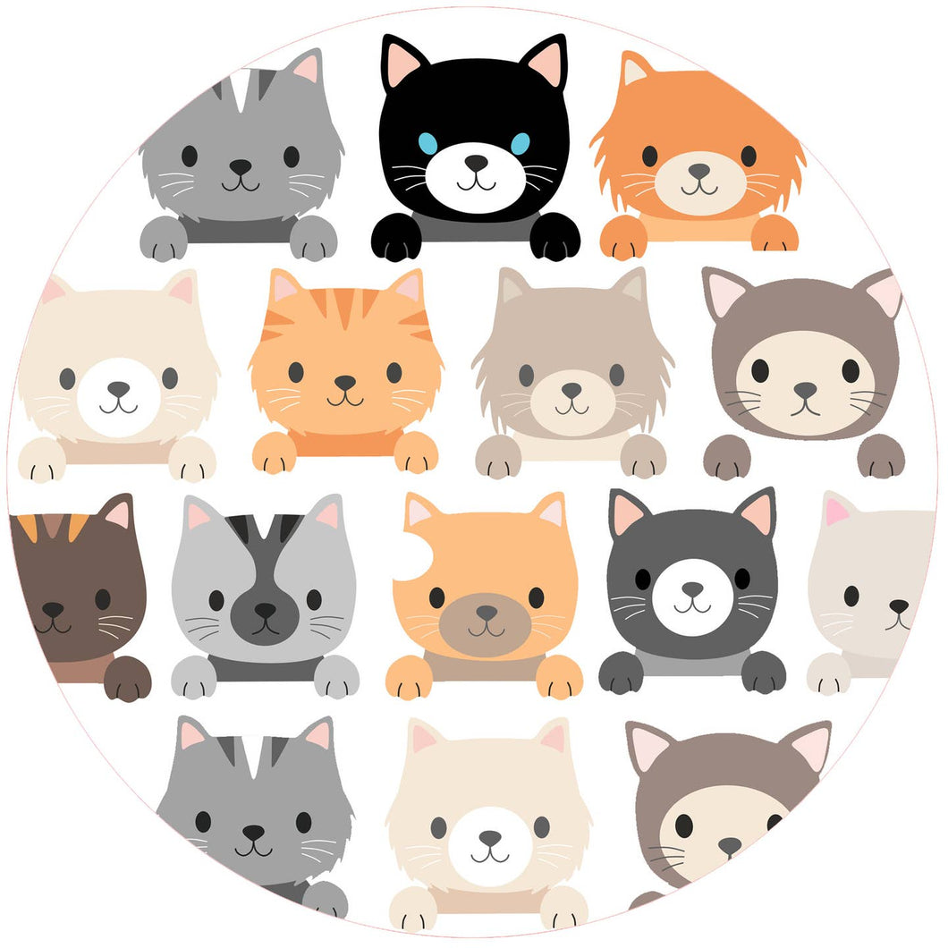 Peeking Cats Silicone Jar Opener
