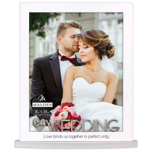 Load image into Gallery viewer, Our Wedding Modern Statement Wedding Photo Frame 8x10
