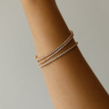 Load image into Gallery viewer, Pink Opal Classic Crystal Bangle
