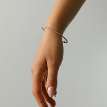 Load image into Gallery viewer, Pink Opal Classic Crystal Bangle

