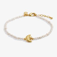 Load image into Gallery viewer, Precious Moments 'Love You To The Moon And Back' Bracelet In Gold-Tone Plating
