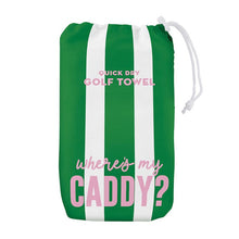Load image into Gallery viewer, Quick Dry Golf Towel - Where's My Caddy

