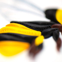 Load image into Gallery viewer, Quilled Bumble Bee Greeting Card
