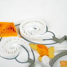 Load image into Gallery viewer, Quilled Ornate Cross Greeting Card
