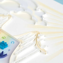 Load image into Gallery viewer, Quilled Rainbow Bridge Pet Sympathy Card
