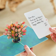 Load image into Gallery viewer, Mother&#39;s Day Tulip Lovepop card
