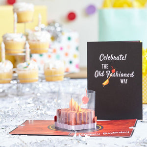 Old Fashioned Birthday LovePop Card