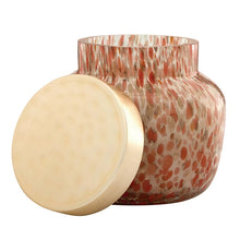 Load image into Gallery viewer, Red Candle with Gold Lid - Volcano Scent
