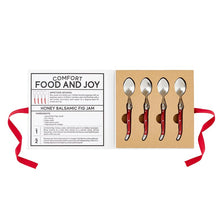 Load image into Gallery viewer, Red Charcuterie Spoons Book Box - Comfort and Joy
