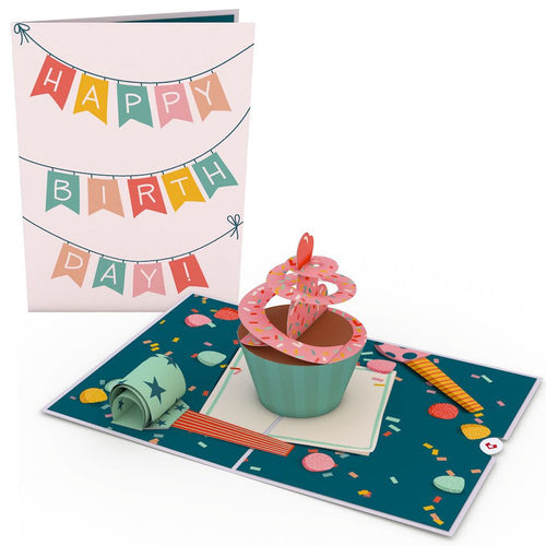 Birthday Cupcake Lovepop Card