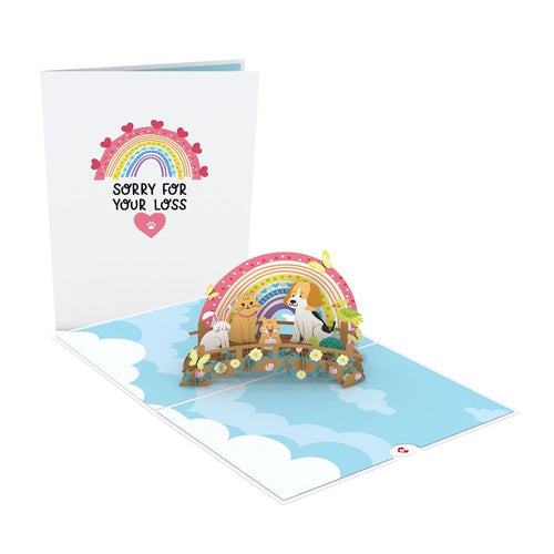 Pet Sympathy Love Pop Card
