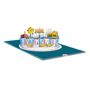 Happy Hanukkah Latkes Lovepop Card
