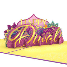Load image into Gallery viewer, Happy Diwali Celebration Lovepop card
