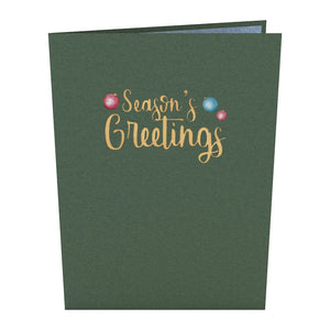 Season's Greetings Festive Lovepop card