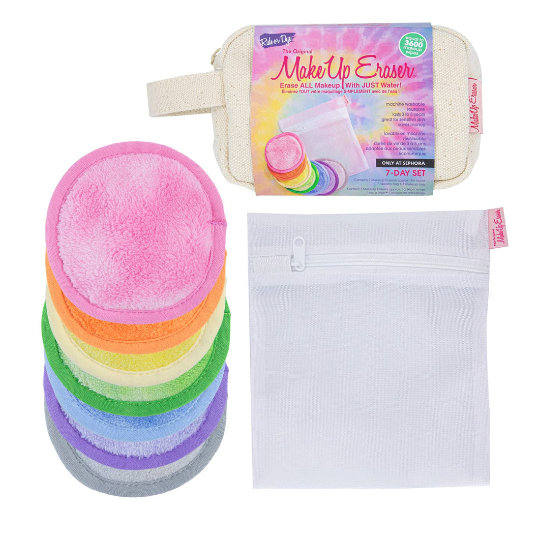 Ride or Dye 7-Day Set of MakeUp Erasers