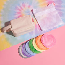 Load image into Gallery viewer, Ride or Dye 7-Day Set of MakeUp Erasers
