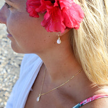 Load image into Gallery viewer, Gemstone Collection: Rose Quartz Stone Charm Necklace
