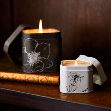 Load image into Gallery viewer, Rosy Rings - Lemon Blossom &amp; Lychee Signature Candle Tin
