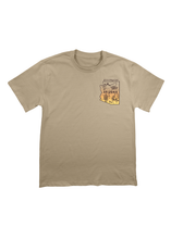 Load image into Gallery viewer, Men&#39;s Heavy Crew Neck Classic - Howdy Podner - Faded Khaki
