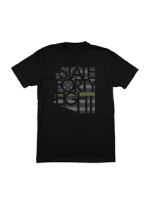 Men's Crew Neck Classic - Military Appreciation - Black