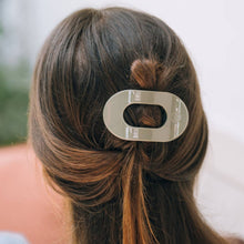 Load image into Gallery viewer, Sage It Ain't So Small Flat Round Hair Clip
