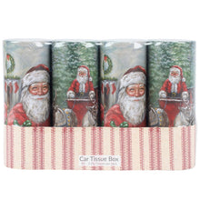 Load image into Gallery viewer, Santa Tissue Box Set - Car Tissues
