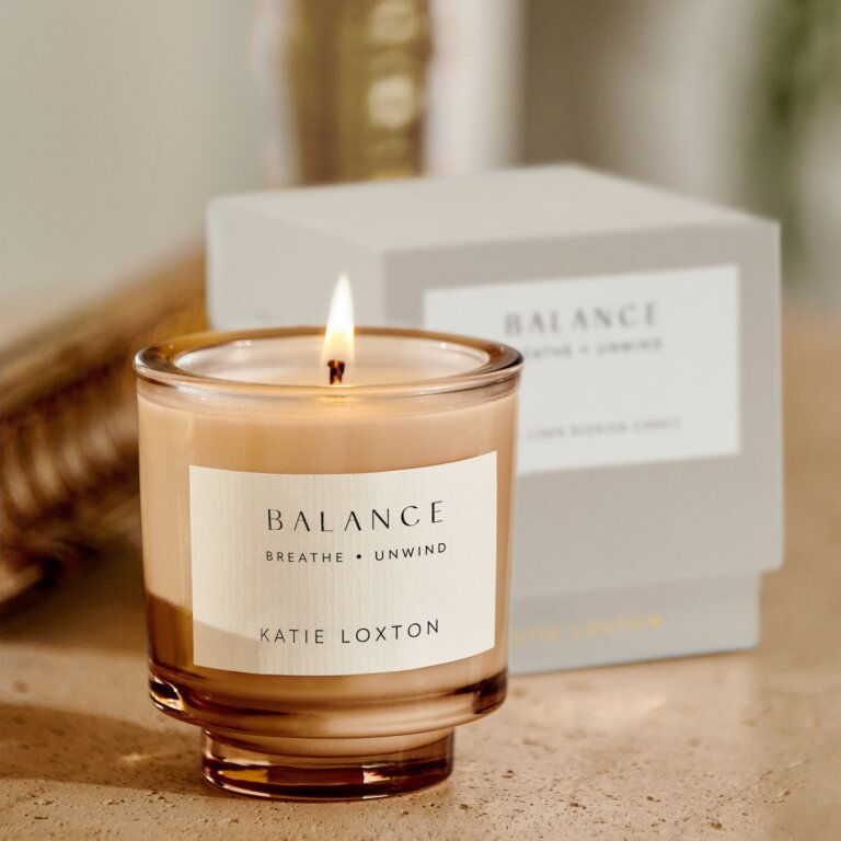 white lily candles Sentiment Candle 'Balance'